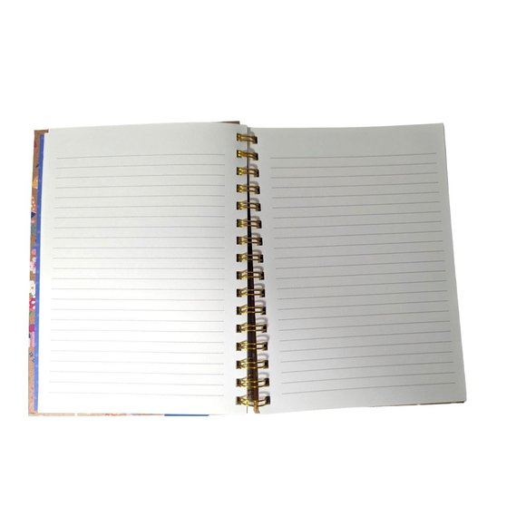 Clementine Mushroom Journal Pen Sticker Sheet Spiral Bound College Ruled - Picture 4 of 5